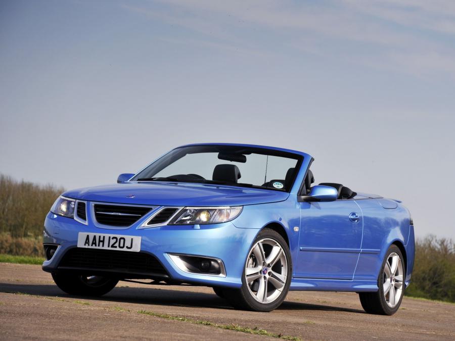 Saab 9-3 Aero Convertible (UK) '2008